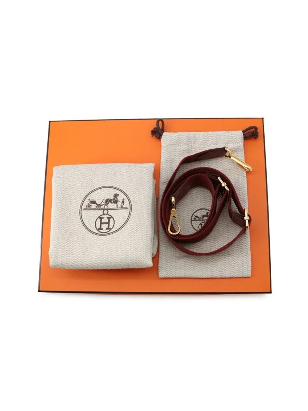 Hermes Shoulder Bag Evelyne 3 23 Rouge Ache Gold Taurillon Clemence